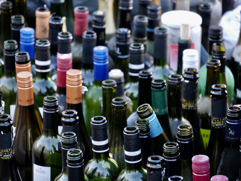 Recycled Glass Bottles